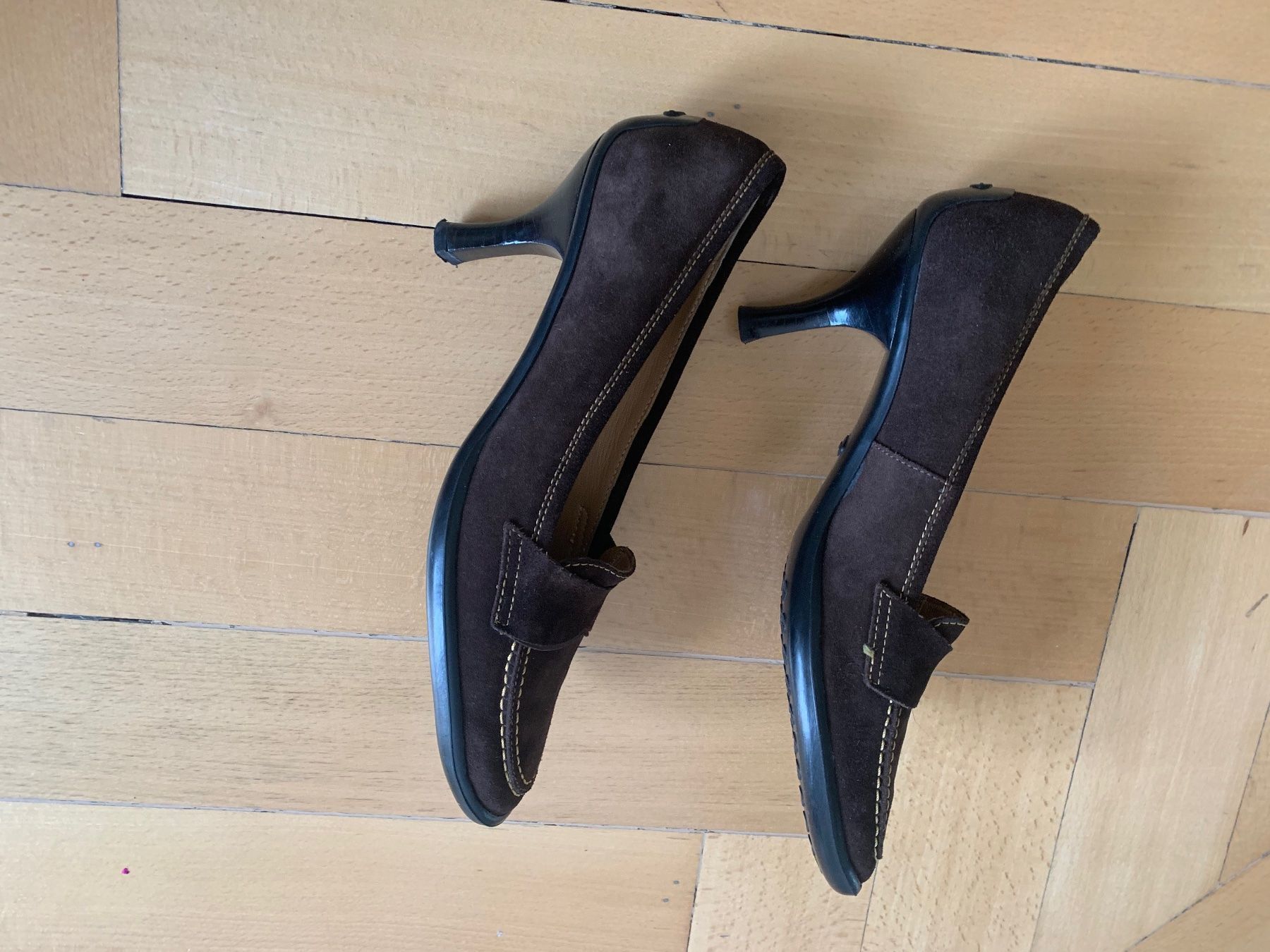 Scarpe da donna: Chaussures tallon suede cuir brun 38 – Usato da Küssnacht am Rigi venduto da FFKA 6