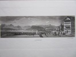 LUZERN AQUATINTA  AQUATINTA