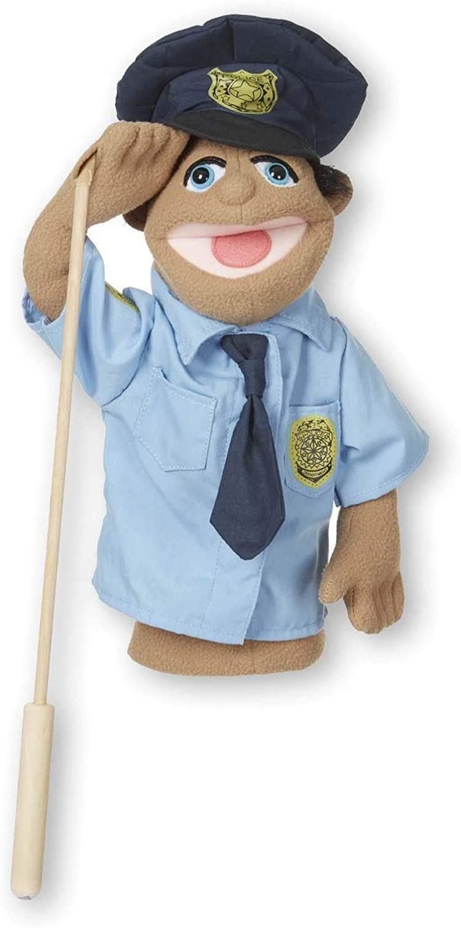 Giocattoli: Handpuppe - Marionette Polizei – Nuovo e nell'imballaggio originale da Biel/Bienne venduto da Spiel-Markt