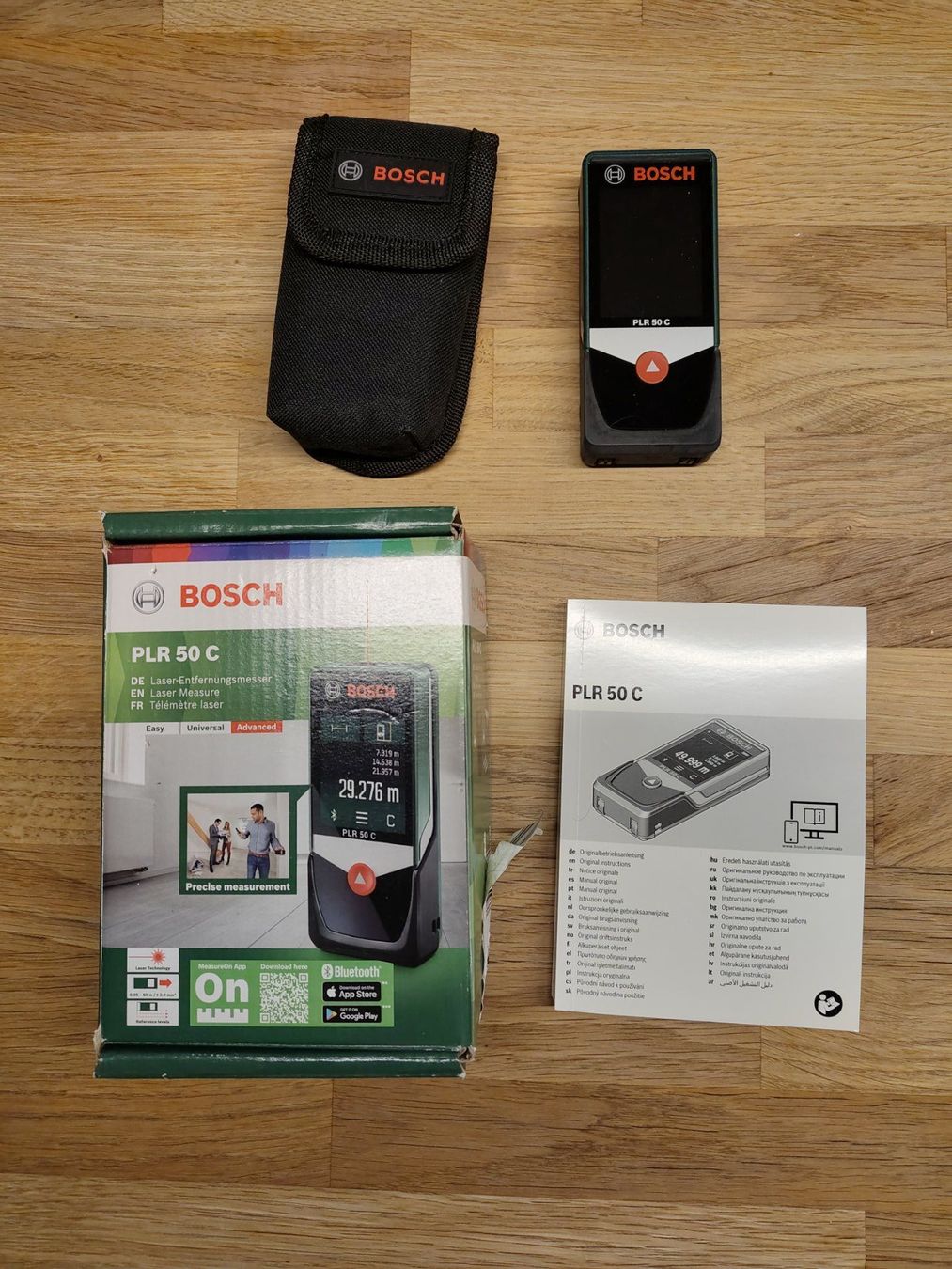Bosch Misurare: BOSCH PLR 50 C Laser Entfernungsmesser – Usato da Stans venduto da bergsicht42