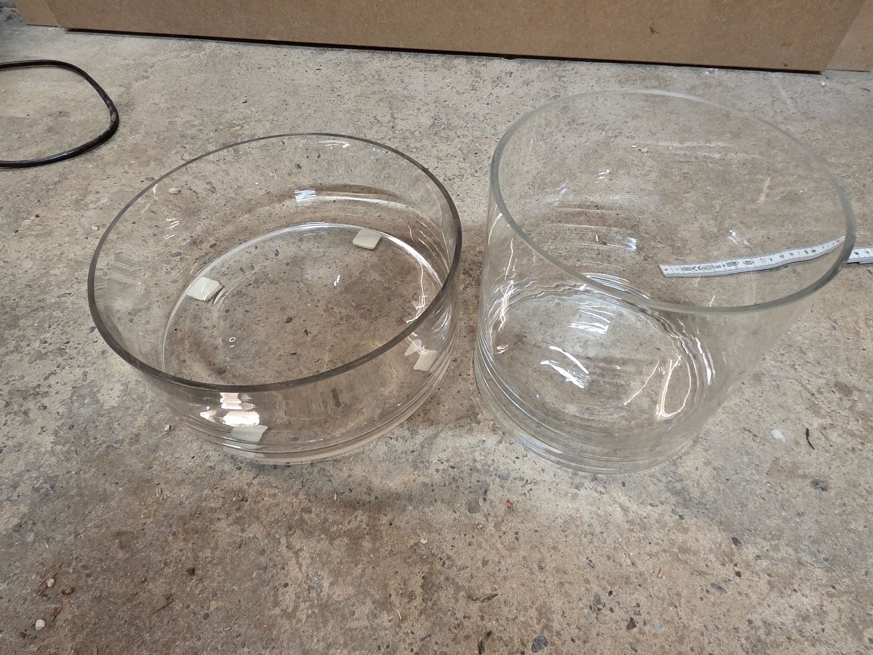 Vasi & Recipienti: 6 diverse Glasvasen oder Dekogläser – Usato da St. Gallen venduto da Razoon77 7