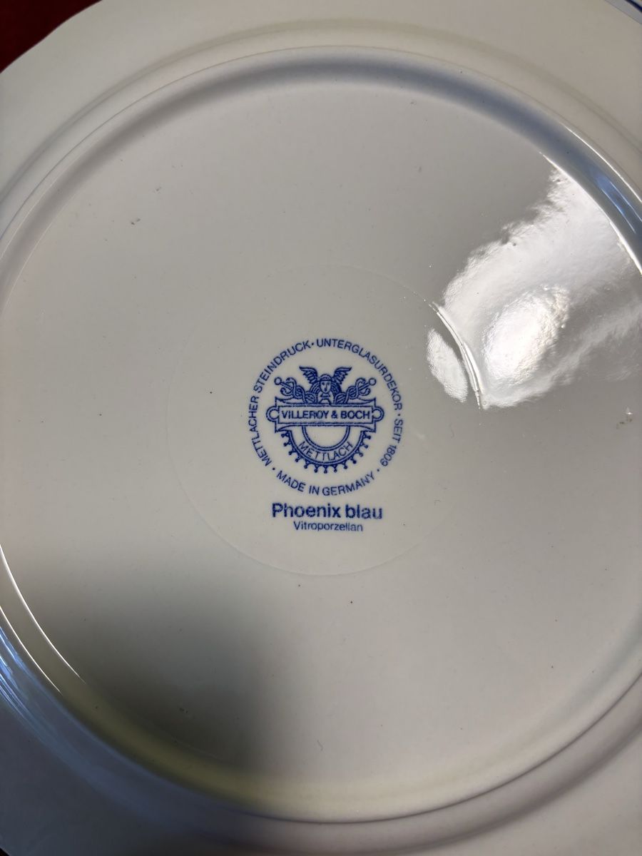 Villeroy & Boch Piatti: 4 Villeroy Boch Teller Phönix – Usato da Hindelbank venduto da brm_72zv 2