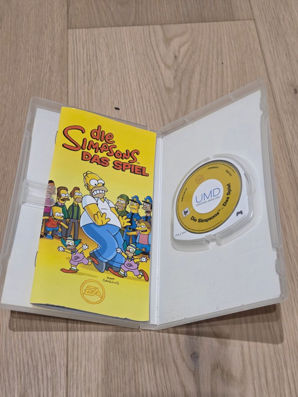 Giochi: Die Simpsons - Das Spiel PSP – Usato da Rieden AG venduto da fgaertner 1