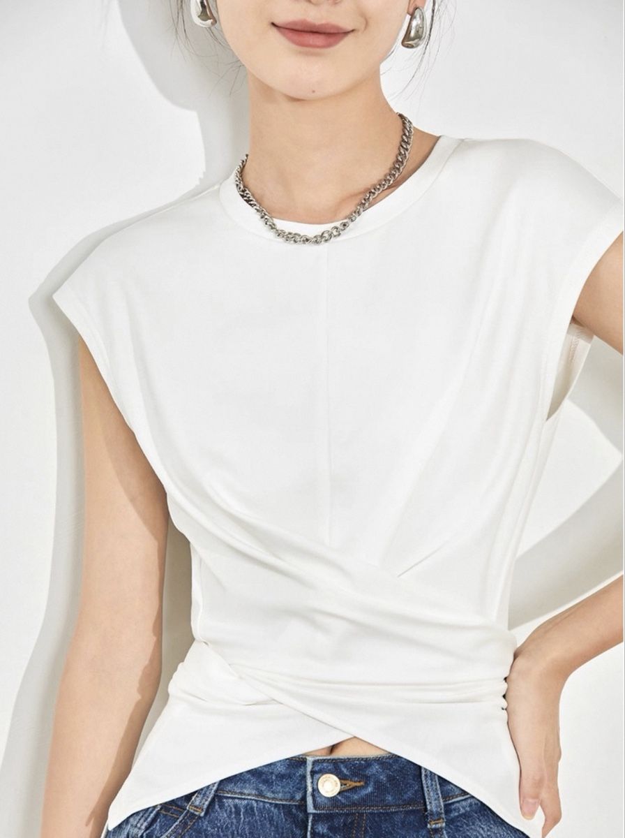 Blusen: Summer Sleeveless White Blouse - New! – Neu und originalverpackt aus Dübendorf von zhe_69pd 1