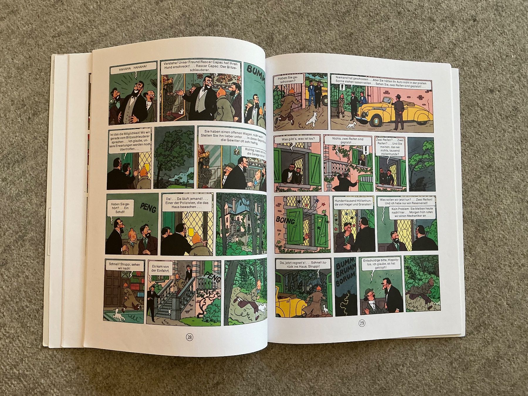 Fumetti: Tim und Struppi , Die sieben Kristallkugeln ,Comic – Usato da Jona venduto da Jancy60 3