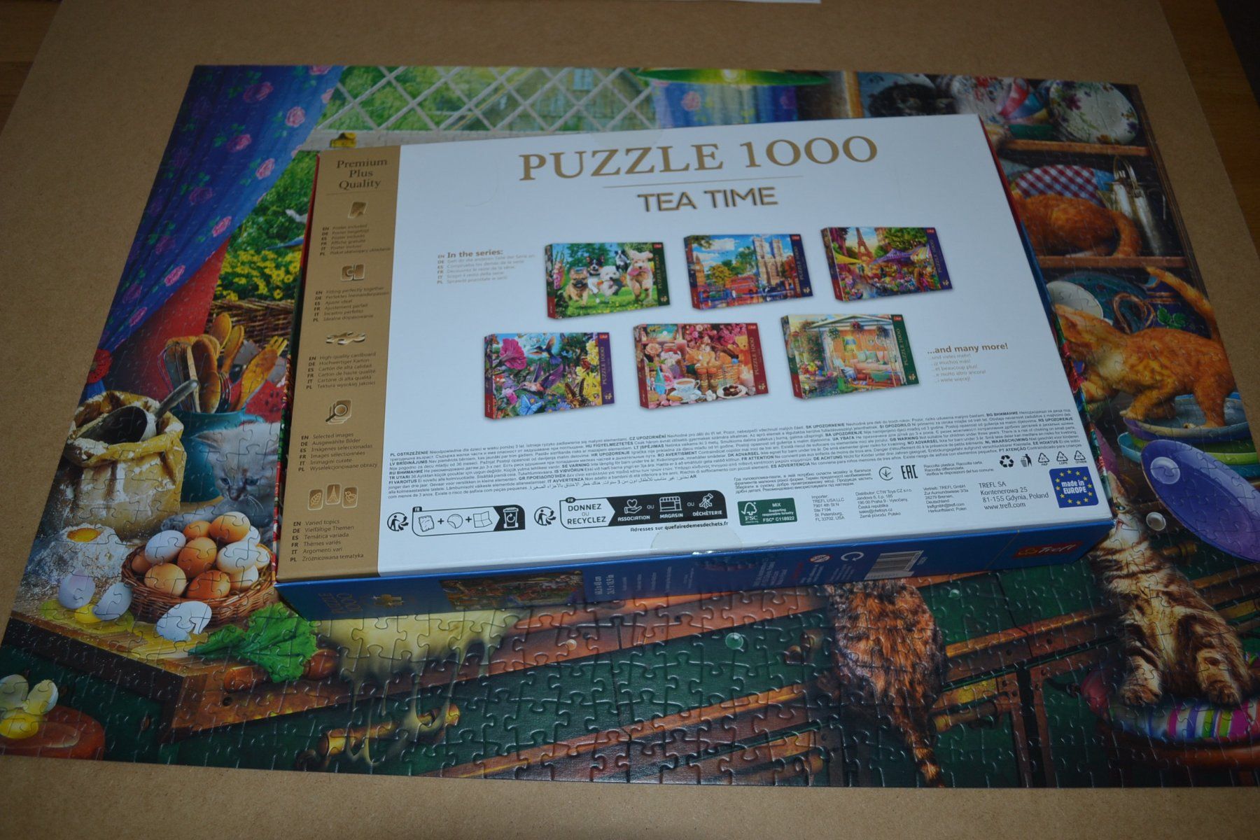 Puzzles: Puzzle 1000 Teile - Unruhestifter-Kätzchen – Gebraucht aus Kölliken von Knorrli58 4
