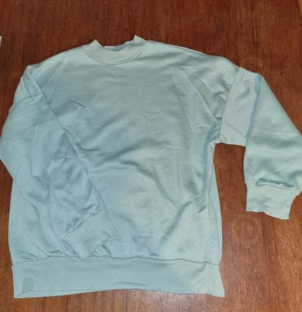 Mintfarbener Pull&Bear Pulli, Oversized