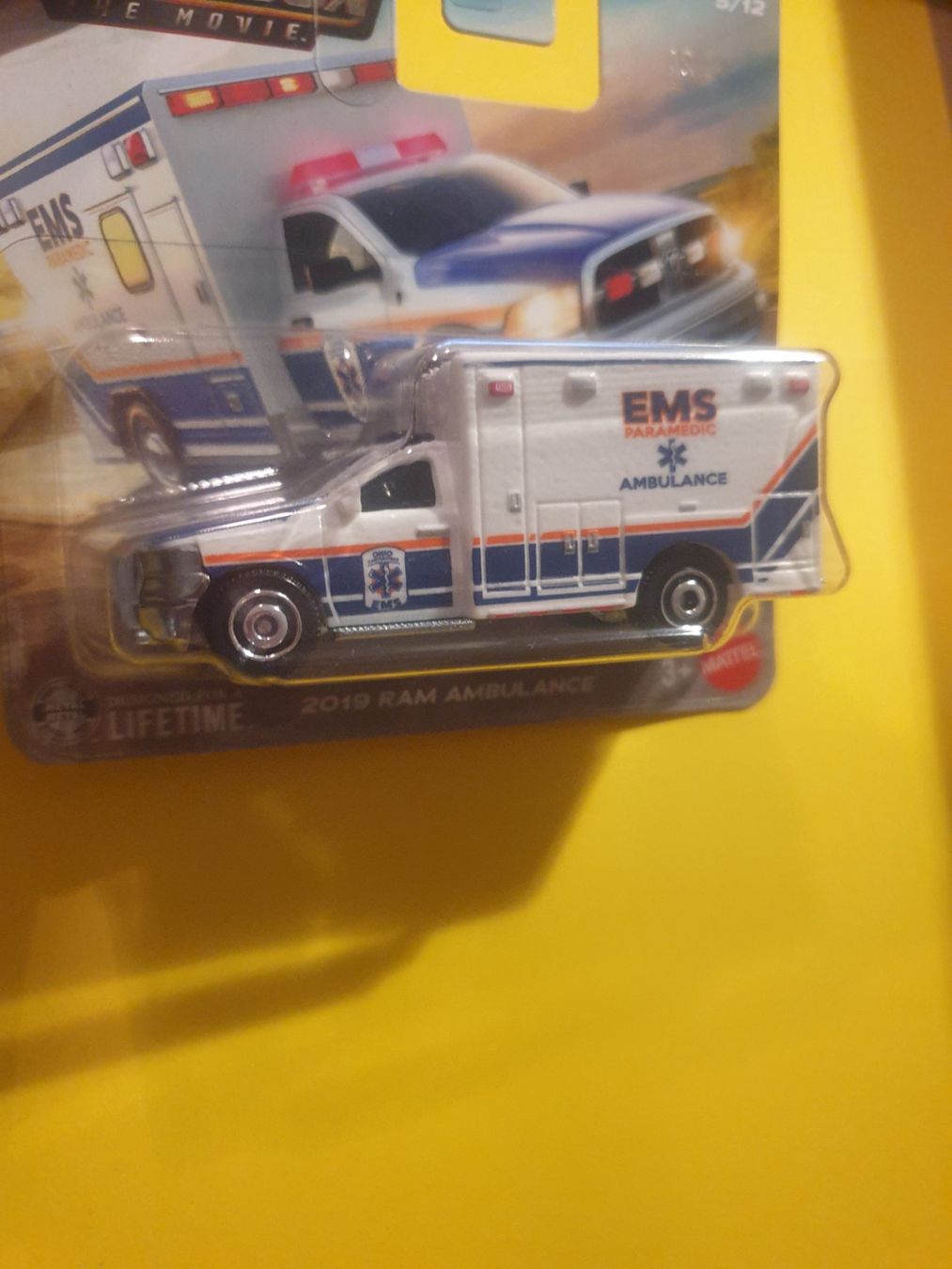 Matchbox Modellini d'auto: Matchbox 2019 RAM AMBULANCE – Nuovo e nell'imballaggio originale da Oftringen venduto da Rotor 4