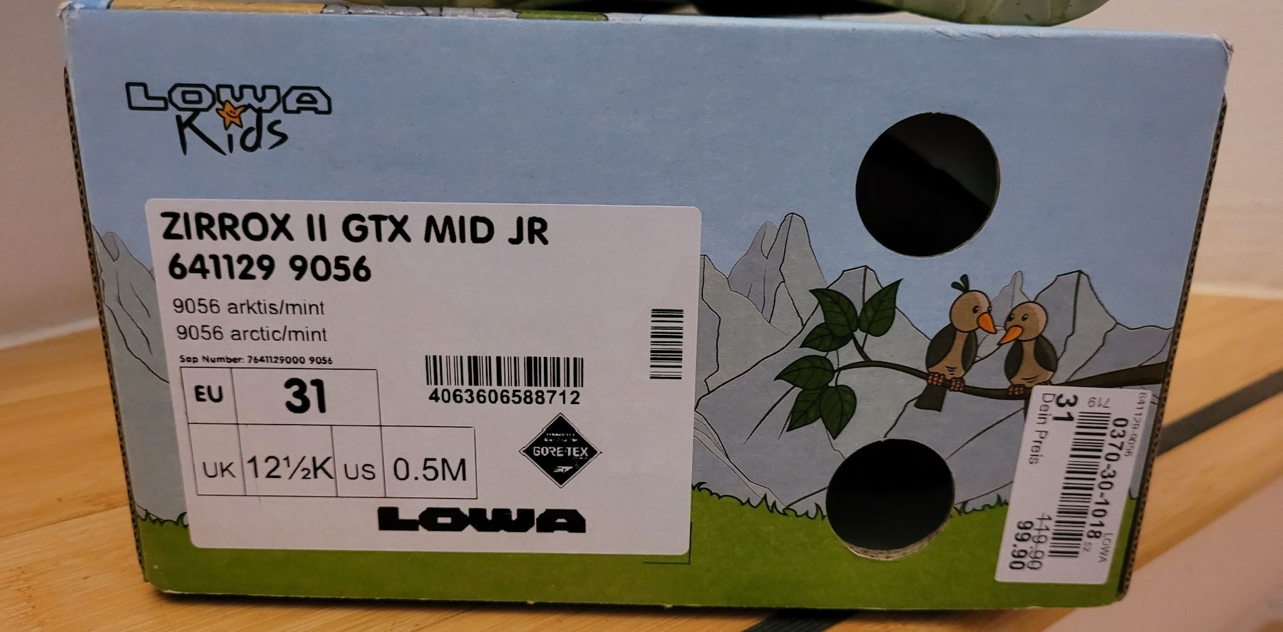 Lowa Scarpe per ragazzi: Lowa Wanderschuhe Gore-Tex Gr. 31 – Usato da Winkel venduto da Tongabonga 1