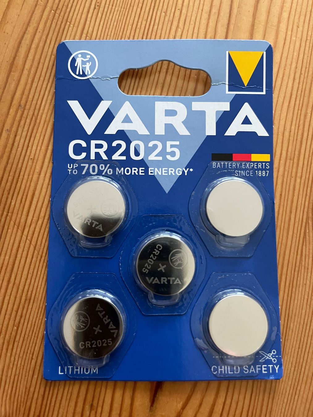 Varta Akkus & Batterien: Varta Electronics CR2025 – Neu und originalverpackt aus Wisen SO von Itep04