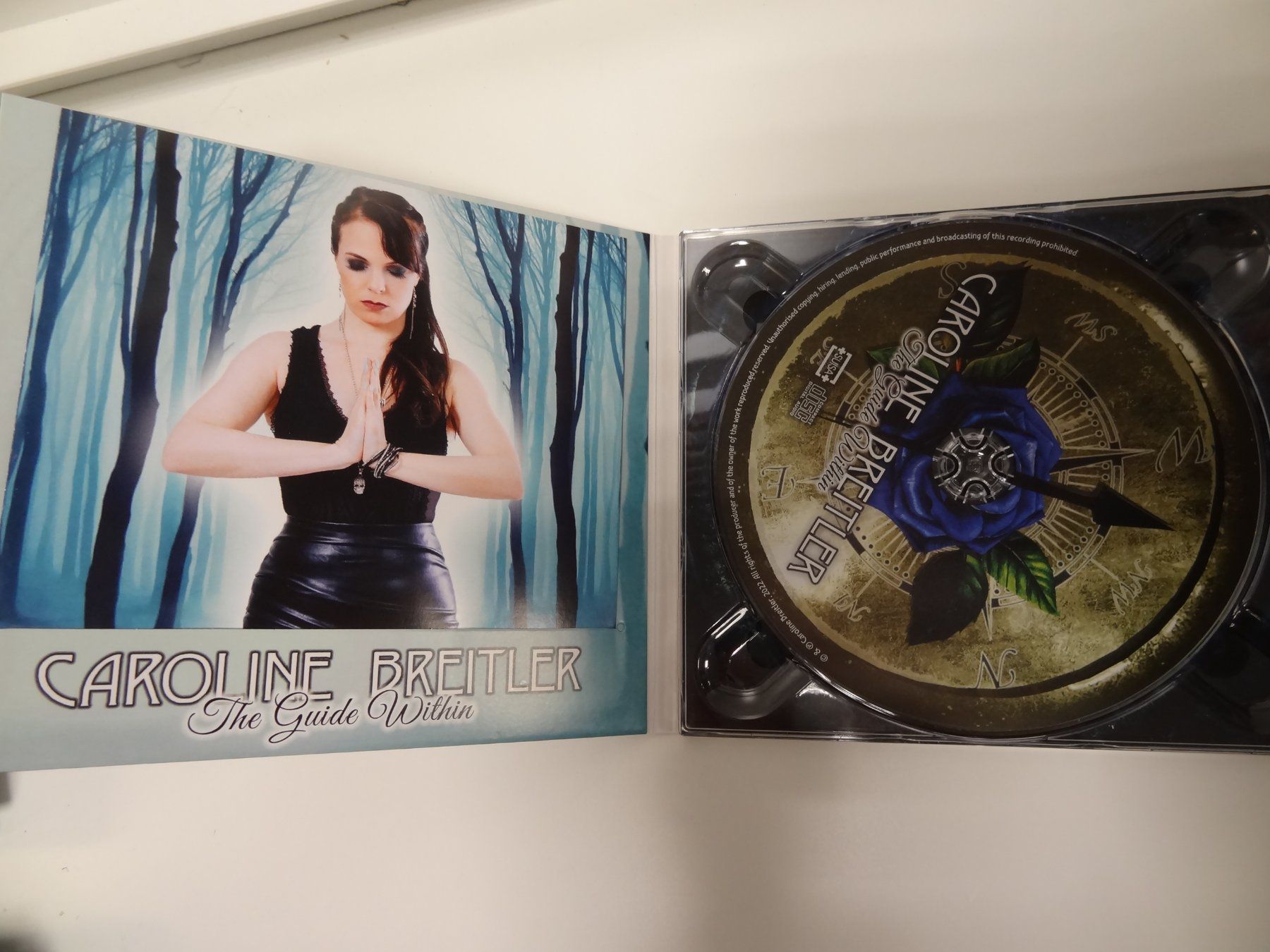 CD: Caroline Breiter - The Guide Within (CD) – Usato da luzern venduto da musicandart 2