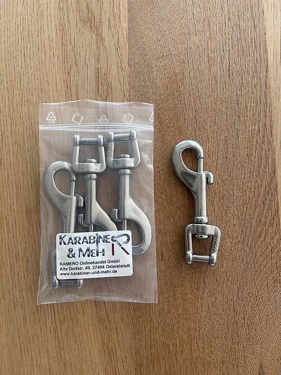 Kletterausrüstungen: Karabiner (4 Stk.) – Neu und originalverpackt aus Zuzwil SG von LaSoBe 1