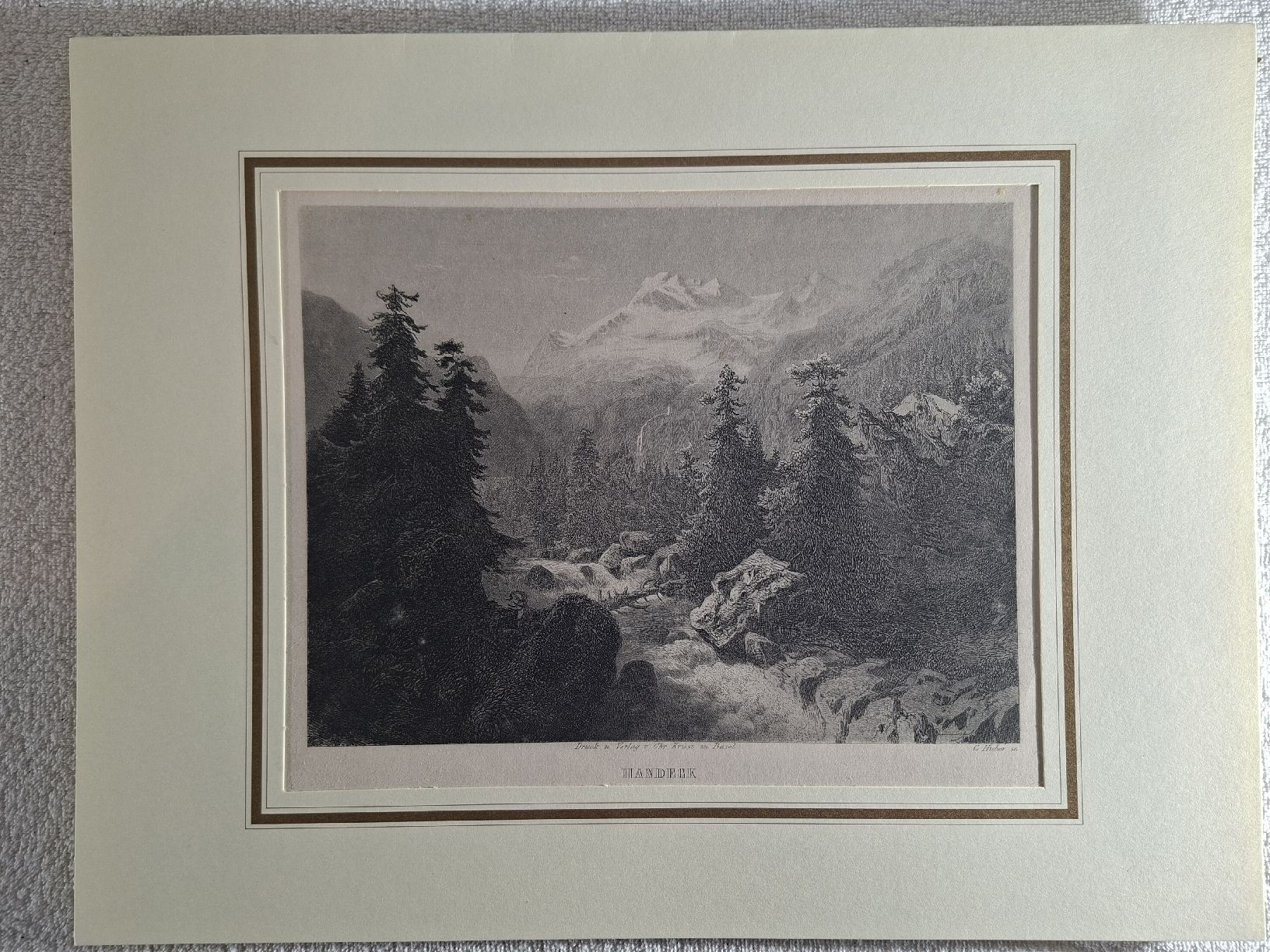 Incisioni: Lot 16, 5 Stiche berner Oberland  – Usato da Grindelwald venduto da carro5 6