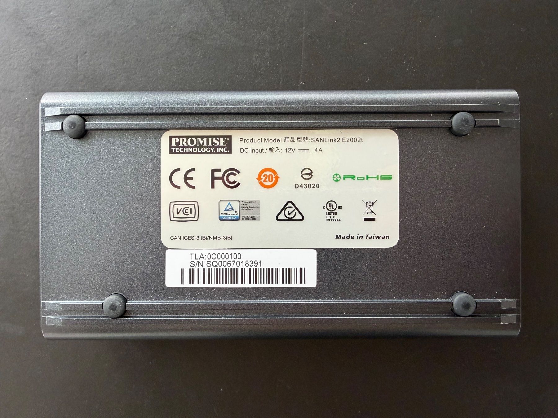 Lecteurs & Adaptateurs: PROMISE SANLink2 Thunderbolt 2 auf 10 Gbit/s Ethernet – D'occasion à Zürich par thomashahn 3