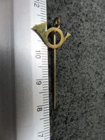 POSTHORN SIGNAL-HORN ANSTECKNADEL OLDI VINTAGE BEWEGLICH
