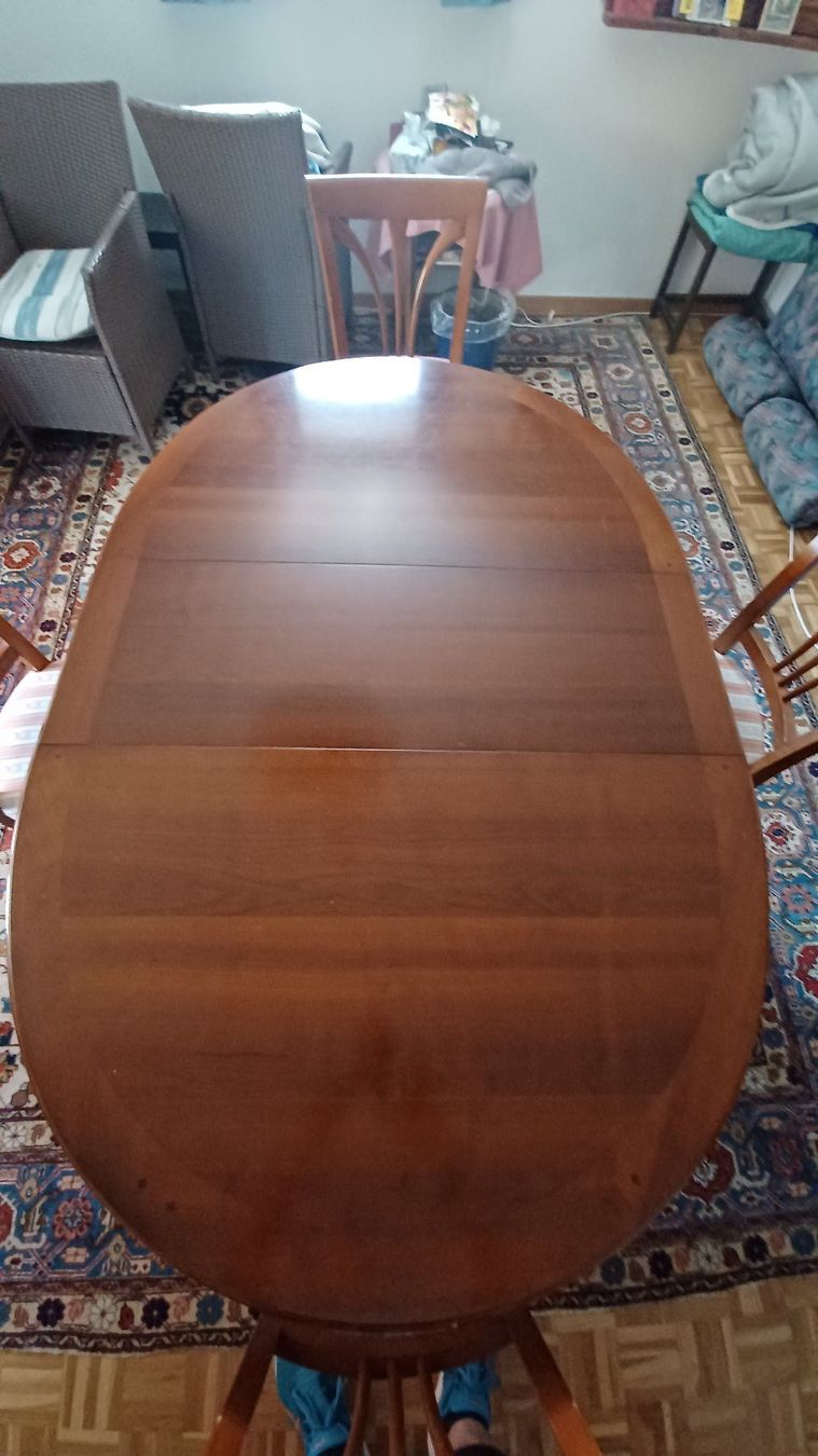 Stühle: Tisch mit 3 Stühlen antik – Gebraucht aus Bätterkinden von mattze 2