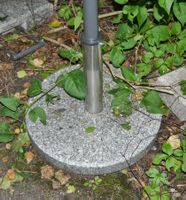 Granitfuss für Sonnenschirm, schwer und stabil
