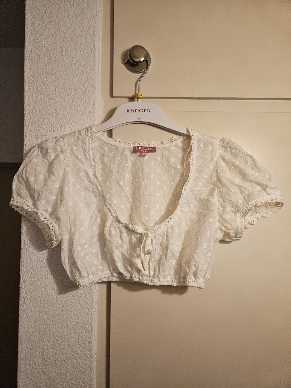 Krüger Camicette: Dirndl Blouse Krüger, Size 36 – Usato da Winterthur venduto da mon_wd6d 1