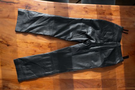 Damen Echtlederhose Antilope St. Gallen schwarz Gr. 36