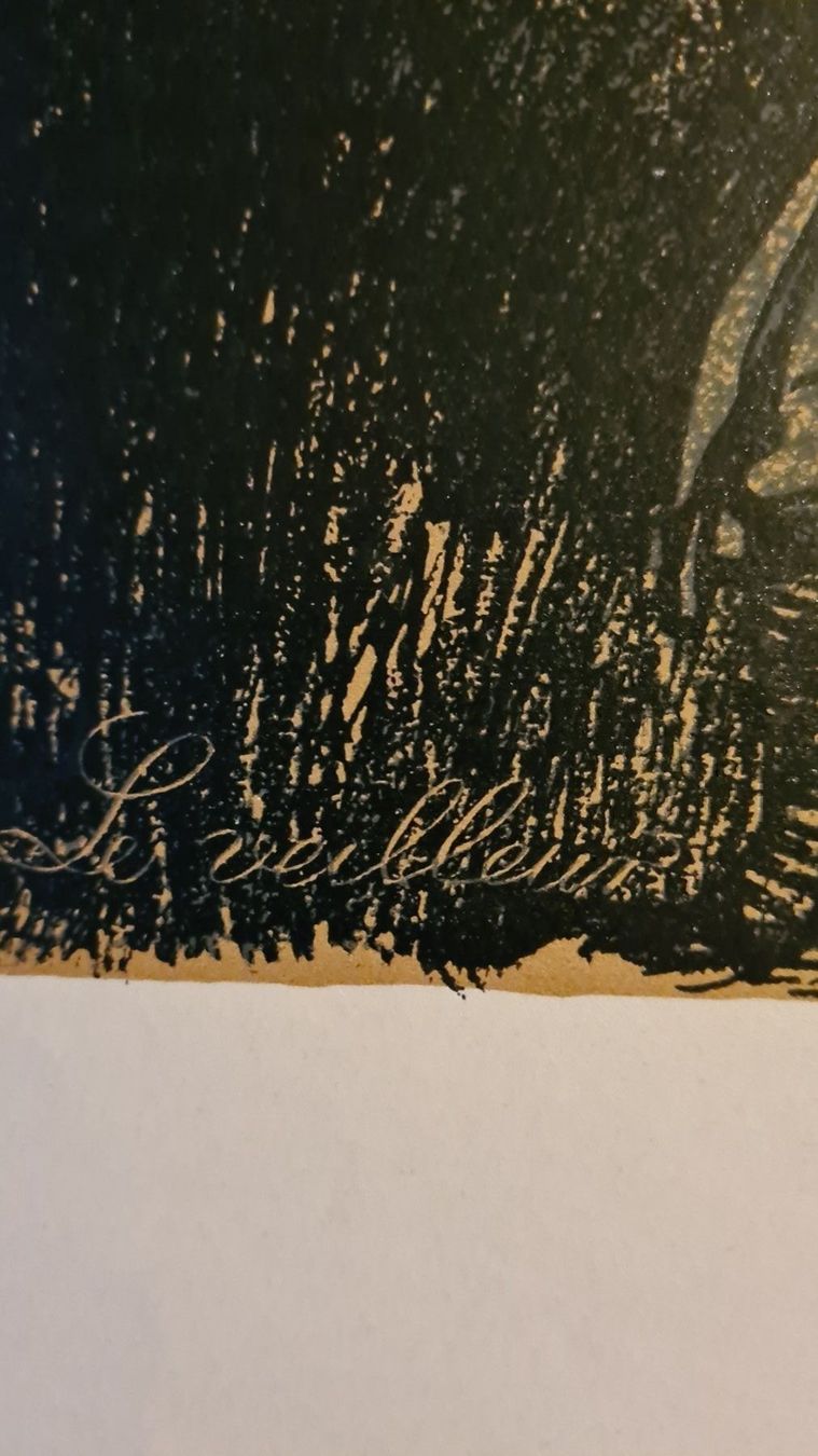 Grafica & Litografie: Edmond Bille Farblithografie "un dance – Usato da Emmenbrücke venduto da Kunstankaufverkauf9 3