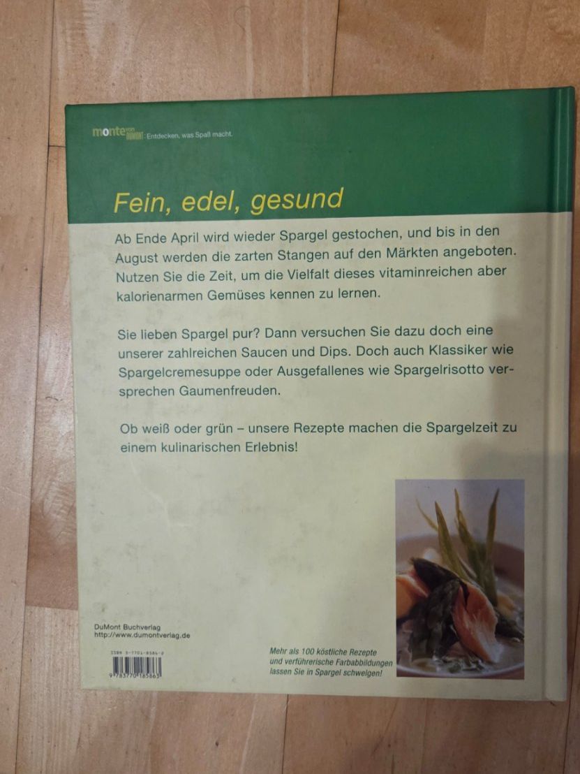 Libri: Die Klassiker der Gemüseküche - Spargel – Usato da Basel venduto da Danlu 1
