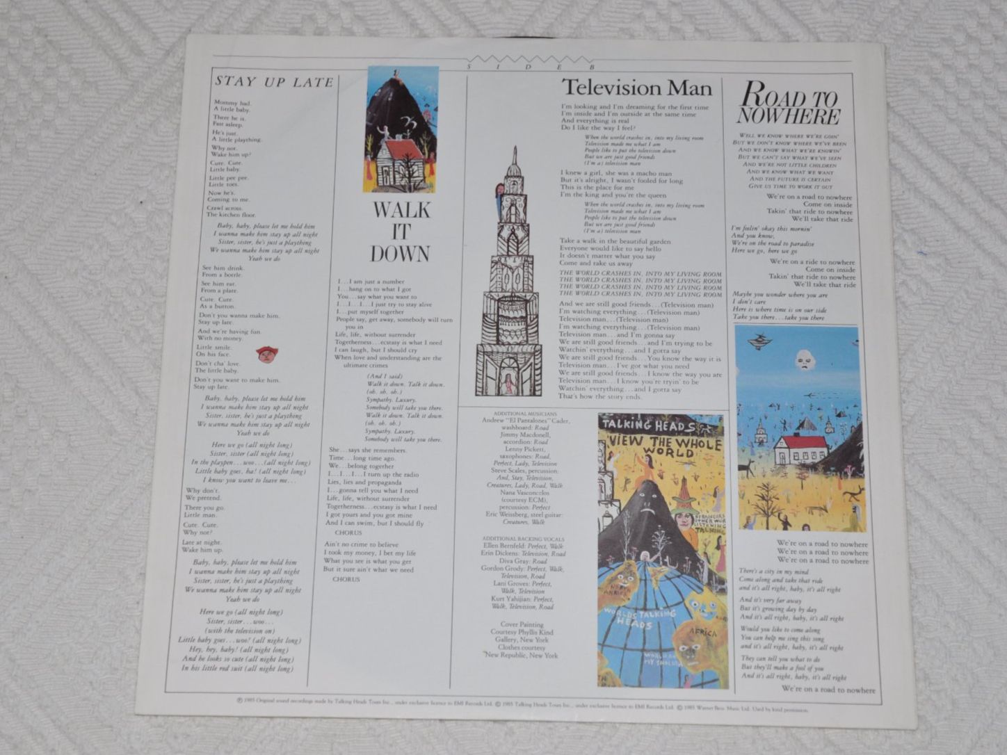 Dischi in vinile: LP Talking Heads - Little Creatures – Usato da Boll venduto da Theodora15 3