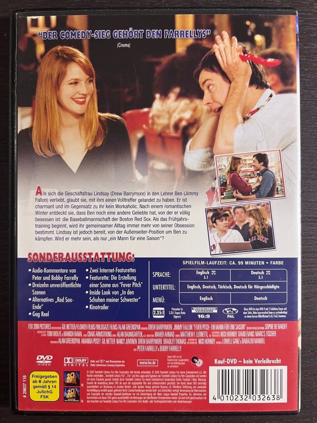 Tutti i DVDs: Fever Pitch – Usato da Zürich venduto da FilmFreunde 1