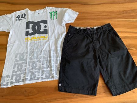 DC T-Shirt Monsggter Energy  + Elements Gr. S