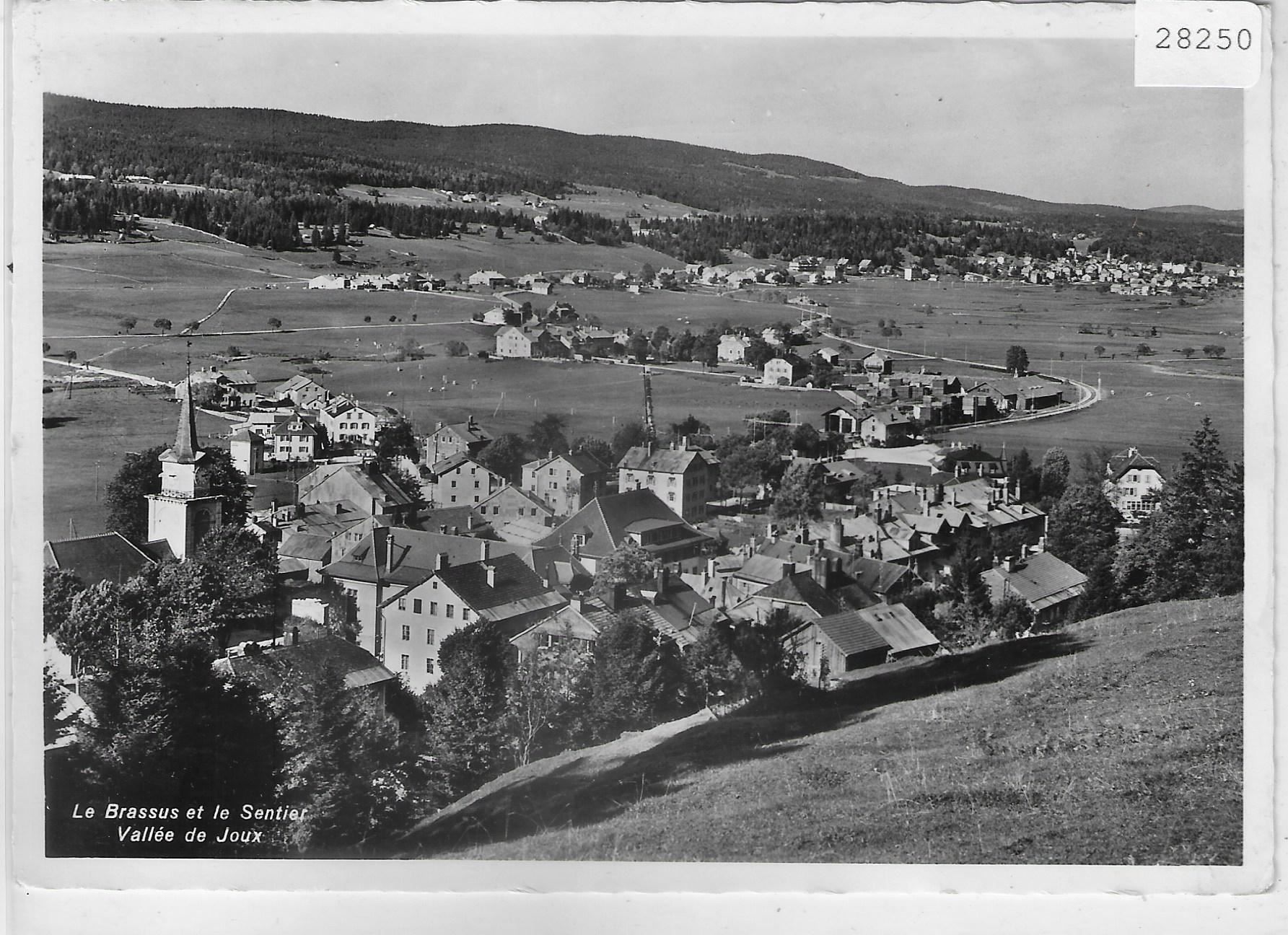 Cartoline postali: Le Brassus et le Sentier - Vallee de – Usato da Ettingen venduto da Kartenplanet
