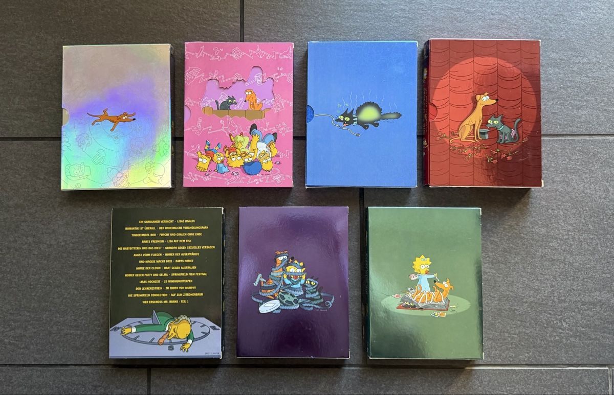 Alle DVDs: Die Simpsons DVD Collection – Gebraucht aus Zürich von cENS0R 1
