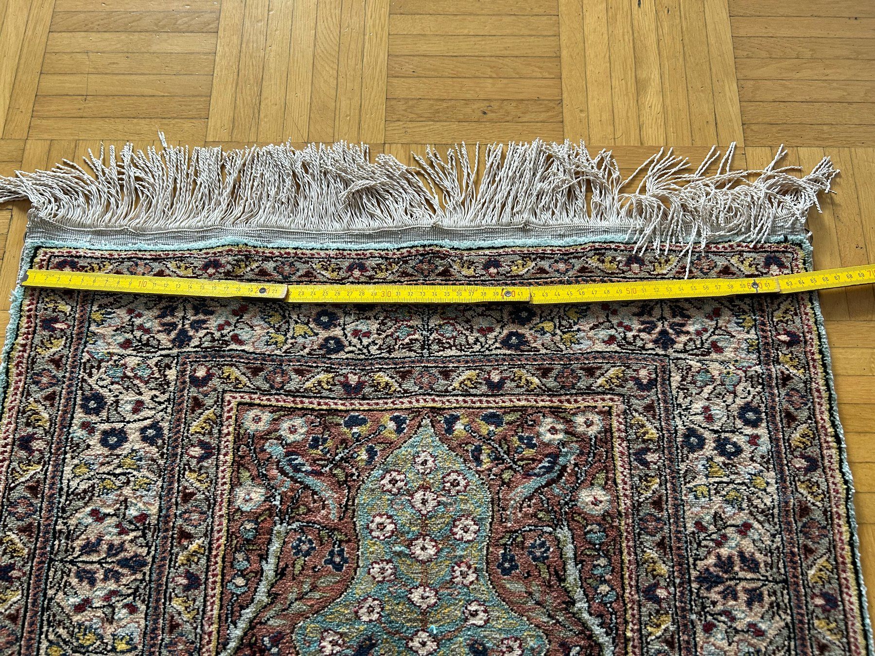 Tappeti: Teppich, Läufer mit Fransen, Vintage, 65x120 cm – Usato da Root venduto da msshop 1