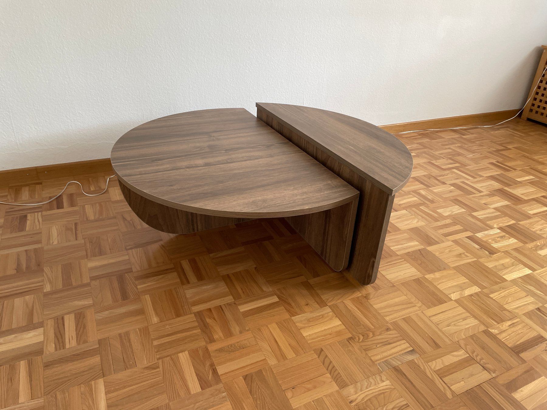 Tische: Dunkelbrauner, "halbierter" Couchtisch – Gebraucht aus Frauenfeld von -blubber- 4