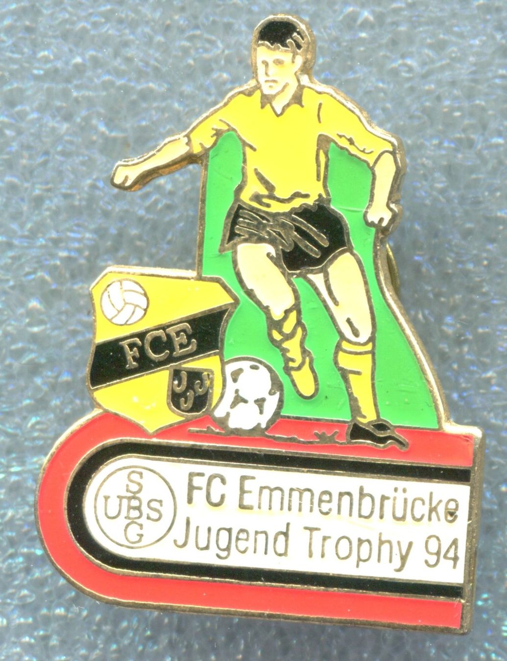 UBS Placchette & Badge: UBS  FC EMMENBRÜCKE '94 – Usato da Winterthur venduto da Sammleroase