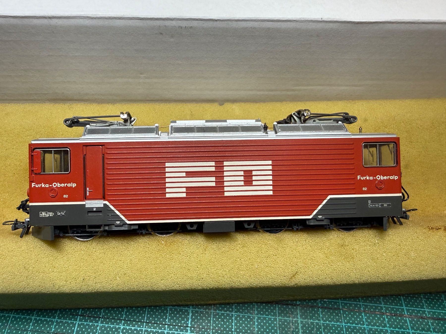 Bemo Modellini di ferrovie: Bemo FO Tunnellok 82  Uri in OVP! – Usato da Grüsch venduto da ro77bert