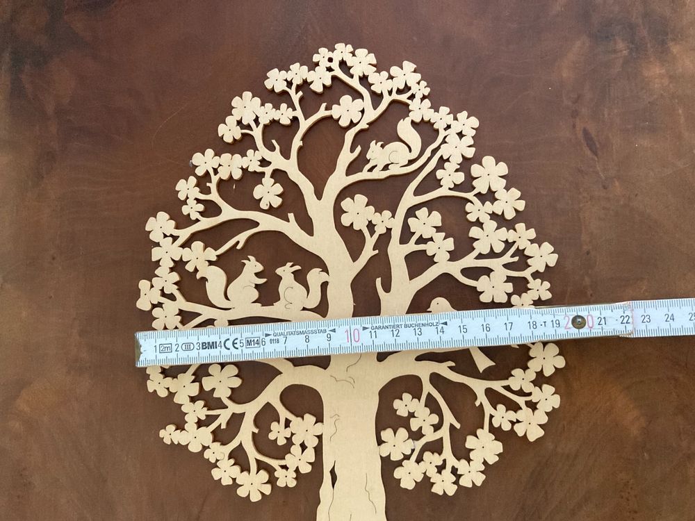 OLYCRAFT 3 Sets Unfertige Holzzahnräder – Rohlinge Mit Schrauben Für DIY, Malen, Dekoration, 3 Größen (43, 52, 81,5 Mm)