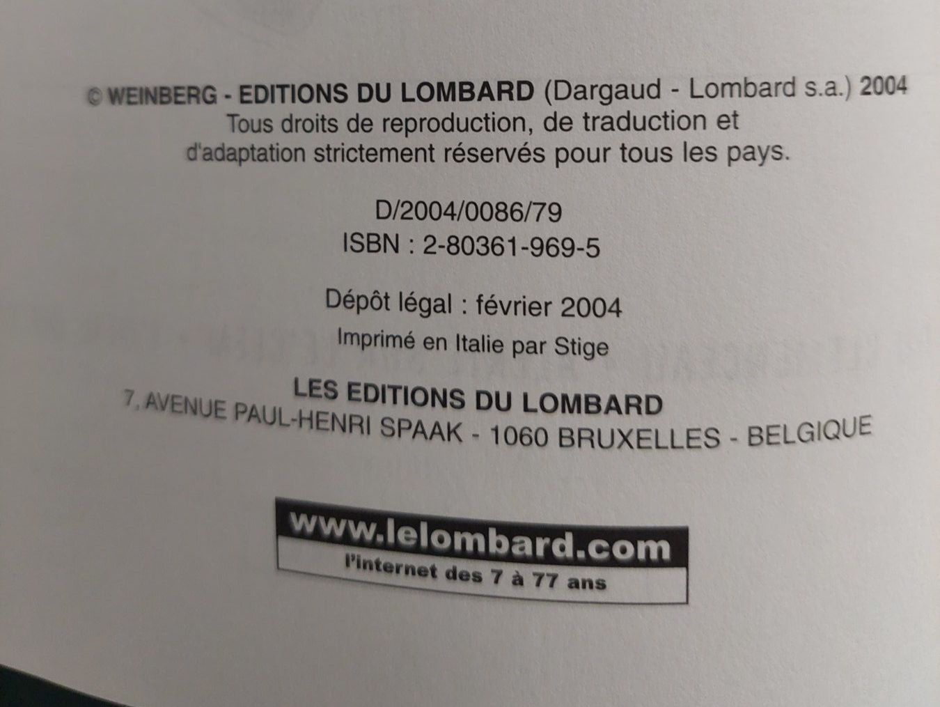 Fumetti: Dan Cooper L'intégrale T.12 EO 2004 TBE – Usato da Genève venduto da Blu_BD 2
