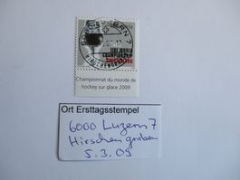 Voll Ort Ersttagsstempel Luzern 7 Hirschengraben