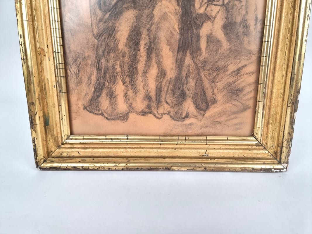 Dipinti: Bild von wahrscheinlich Maria mit dem Jesuskind – Usato da Urtenen-Schönbühl venduto da Restwert_Schoenbuehl 4