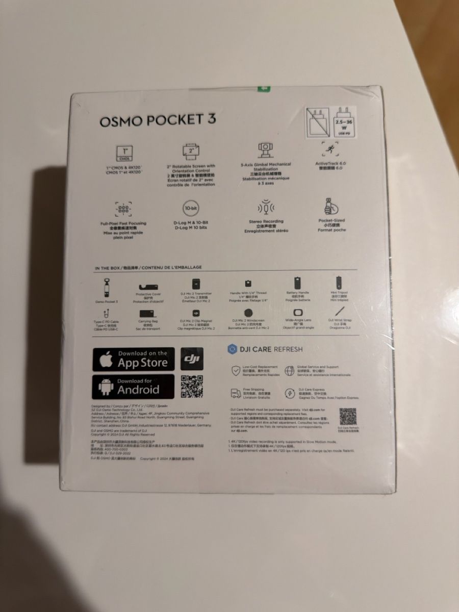 DJI Action Cam: DJI Osmo Pocket 3 Creator Combo – Nuovo e nell'imballaggio originale da Freienbach venduto da pol_s5jp 1