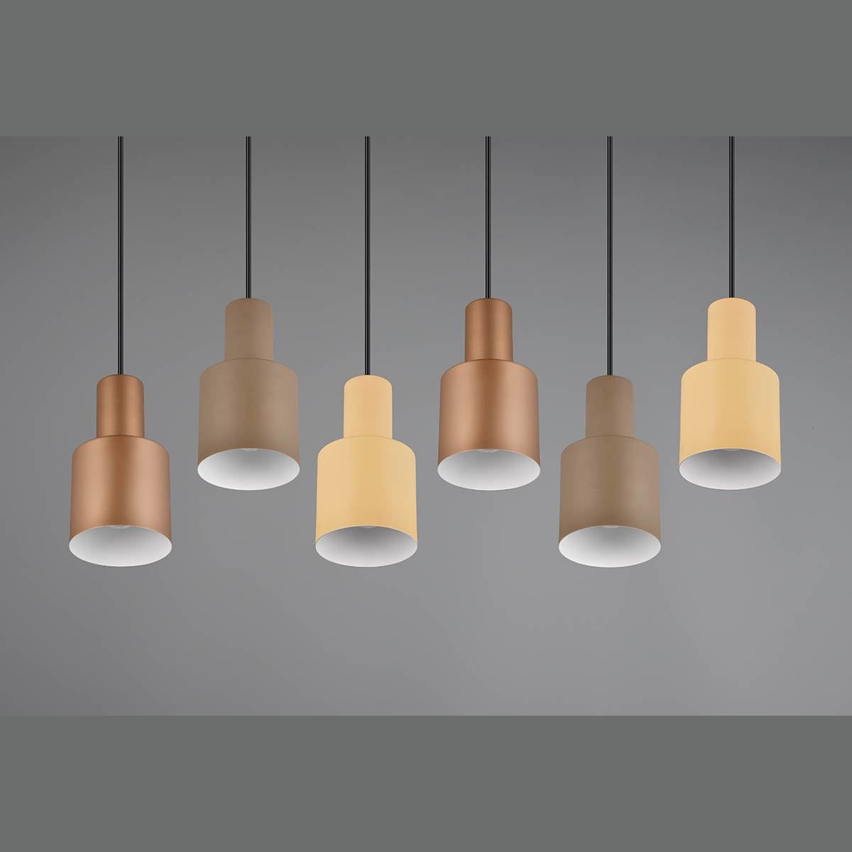 Lampadari & plafoniere: Pendelleuchte, Höhe anpassbar, 6er Spot – Nuovo (secondo la descrizione) da Kreuzlingen venduto da Smart-Light 5