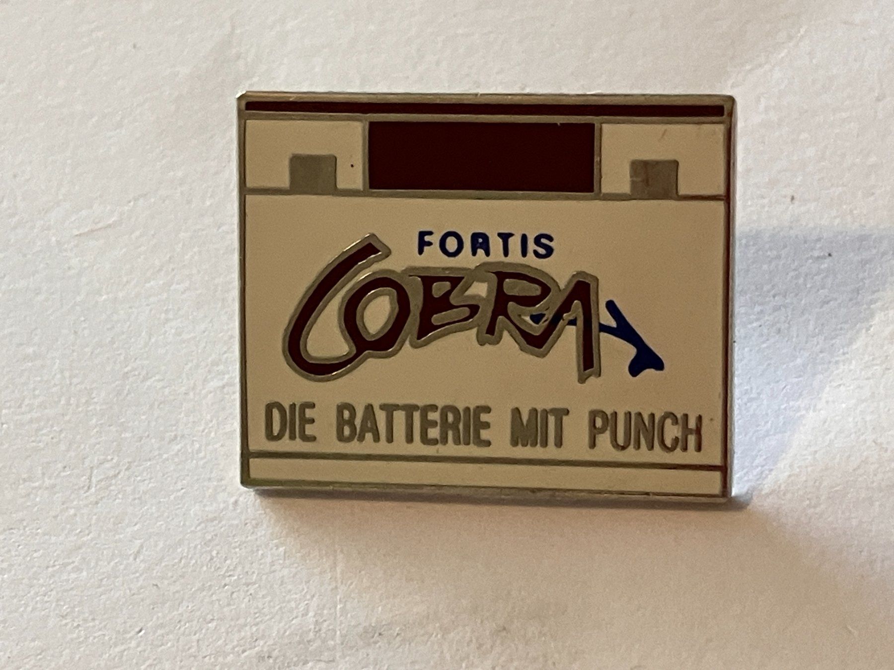 Placchette & Badge: 1 Pin Fortis Cobra Batterie – Usato da Basel venduto da djwwpp