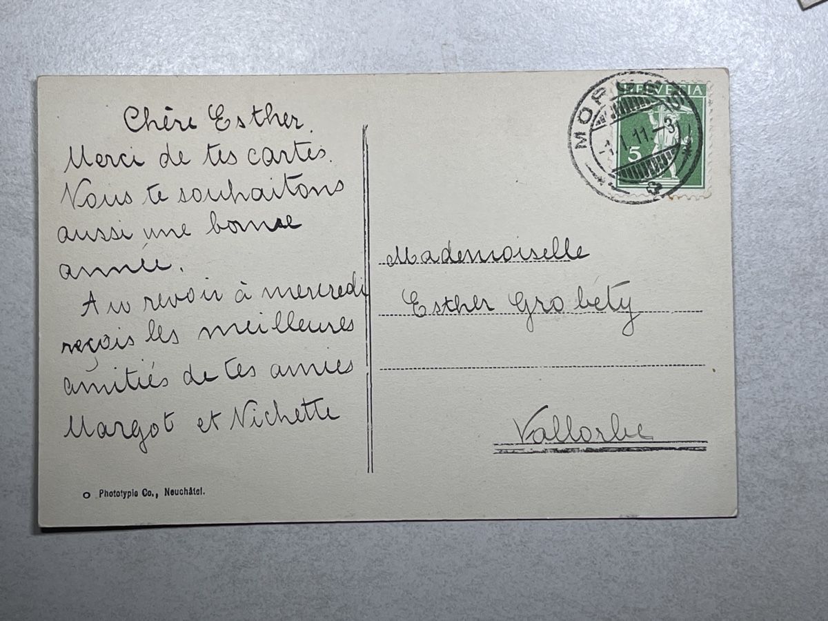 Cartoline postali: Morges vue depuis le lac – Usato da Strengelbach venduto da Aschatan5 1