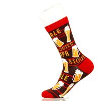 BUNTE DESIGN SOCKEN-Beer Collage (Big 41-46)