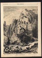 Passugg Tonlithographie von Weber sehr selten