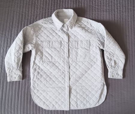 Veste chemise matelassée H&M, taille M, ✨ Coupe Loose