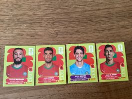 FIFA World Cup 2026 Panini Sticker Morokko 4 Stk