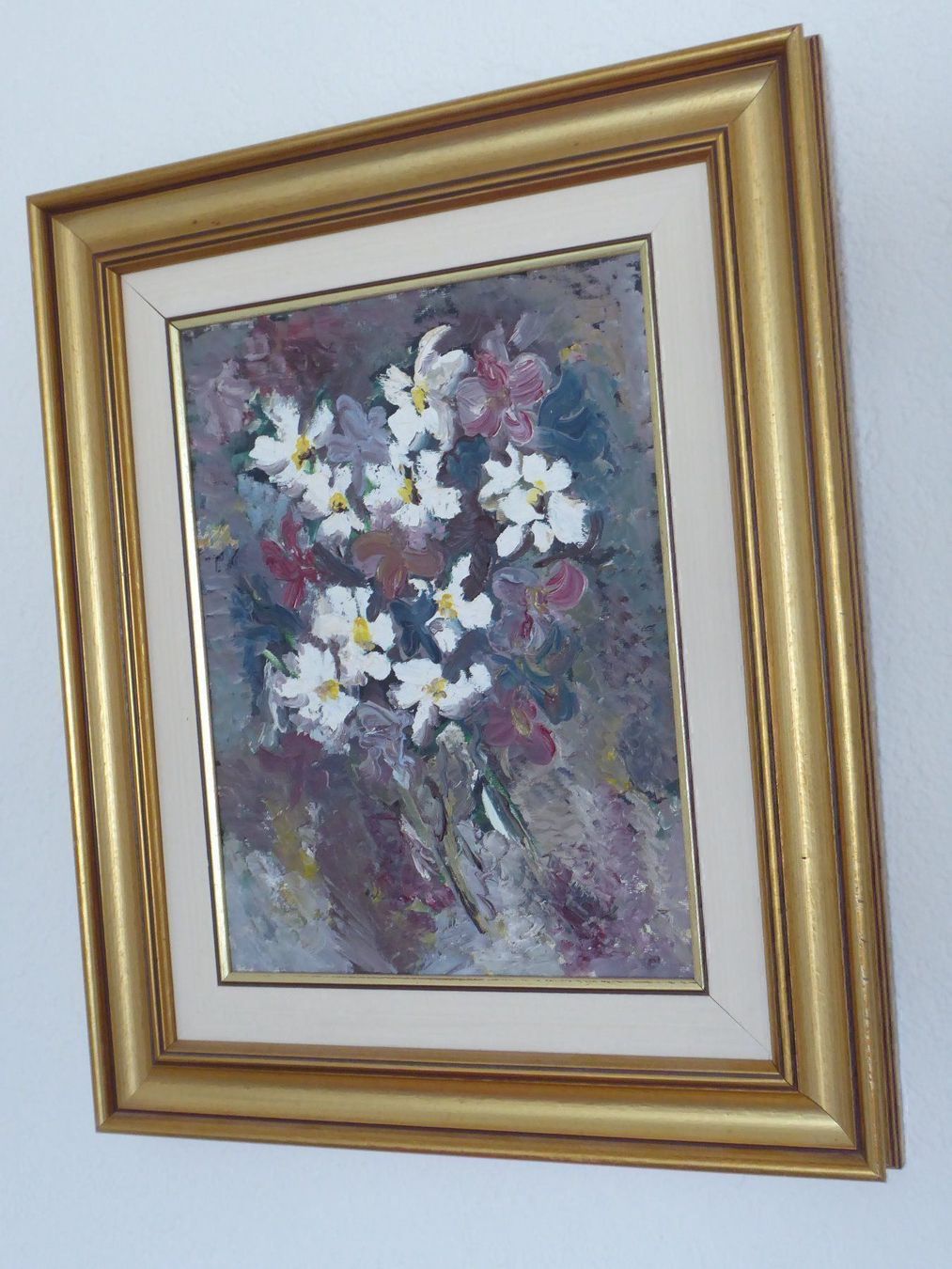 Gemälde: Blumenstrauß von König Nevena – Neu (gemäss Beschreibung) aus Gommiswald von horberfichten13