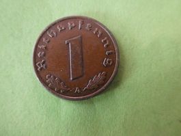 Dt. Reich1936 A, 1 Reichspfennig