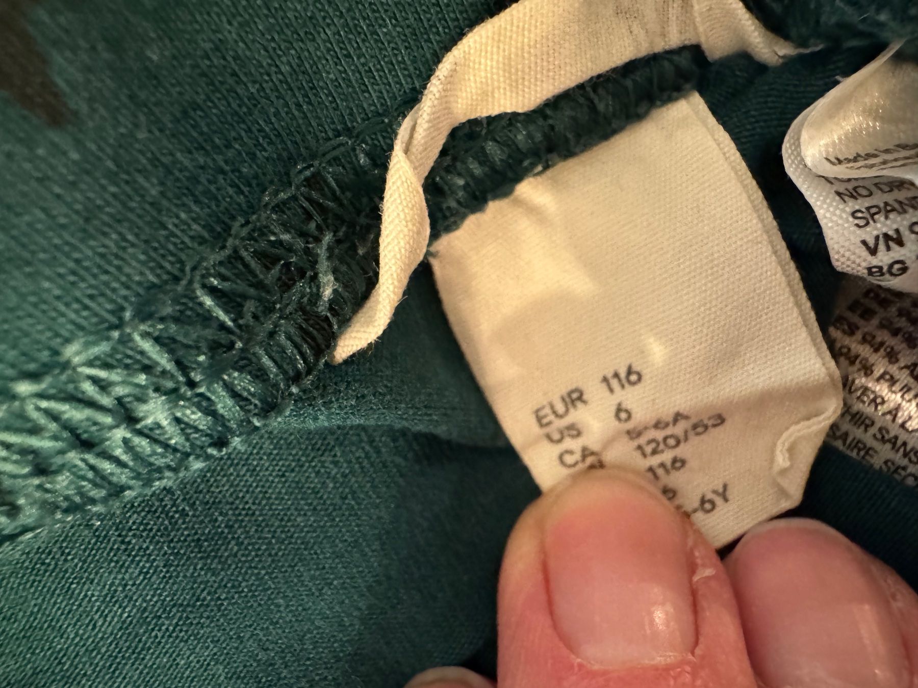 Kleiderpakete & -sets: Set Leggins 110/116 – Gebraucht aus Siebnen von Nulu12 1