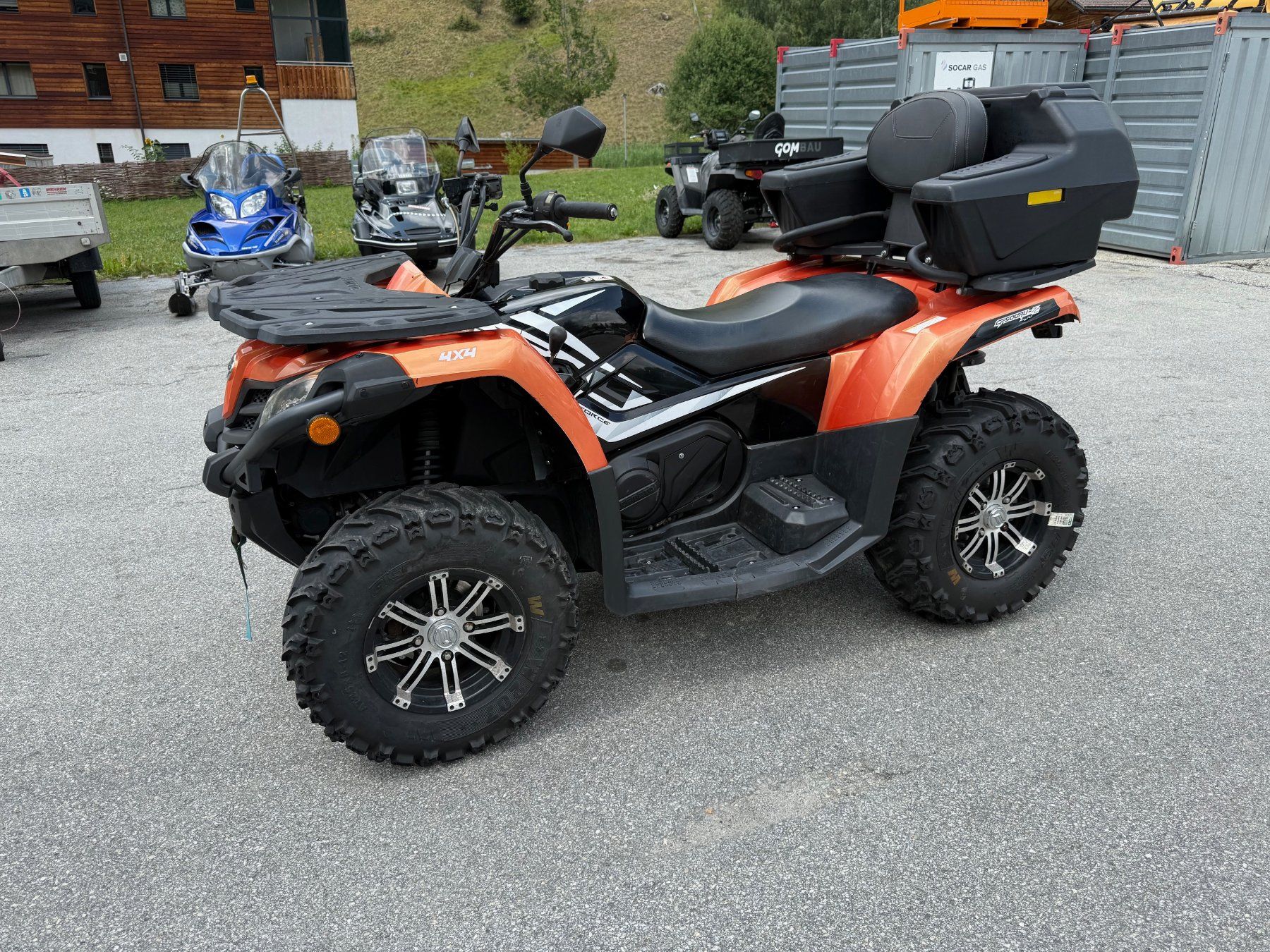 Cf Moto ATV / Quad: ATV Quad CF Moto 520 L 4x4 – Usato da Münster venduto da werage